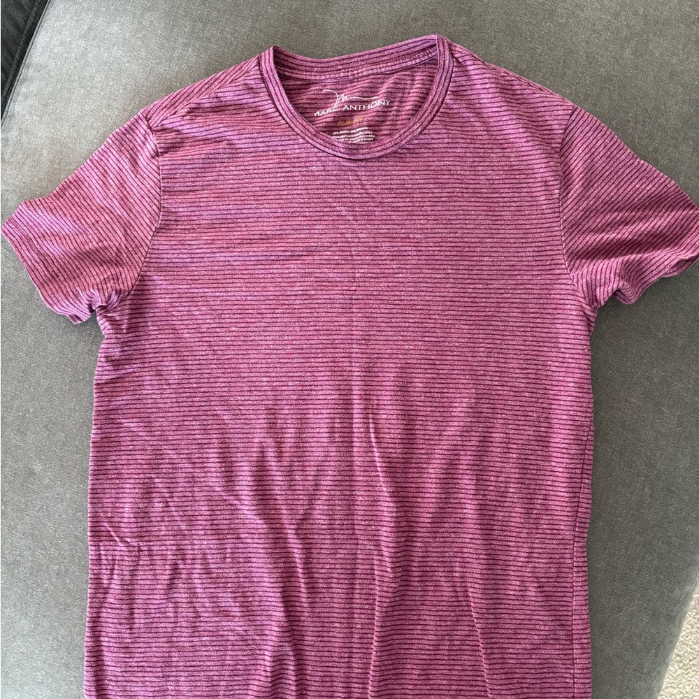 Marc Anthony Slim Fit Maroon TShirt Men’s Size Small